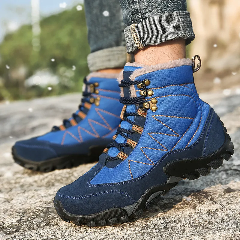 

Hot products for united states 2019 new fashion winter snow boots men, Optional