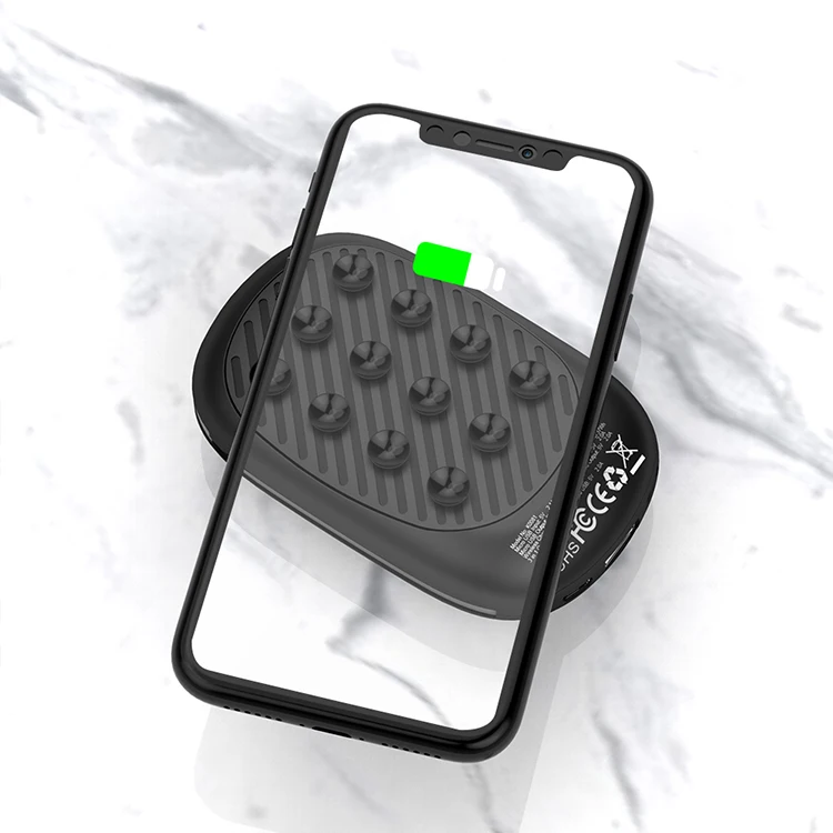 

top trending products 10000mag power bank with suction wireless power bank 10000mah