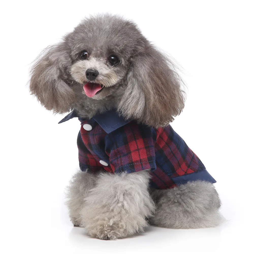 

Dog Clothes Formal Gentleman Suit Bow Tie Plaid Dog Coats Tuxedo Party Gown Boutique Pet Apparel, Many colors