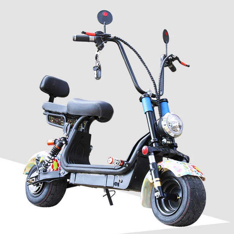 

2000W Wide pedal citycoco electric motorcycle, motorcycle electrical, rechargeable & removable battery scooter electric citycoco
