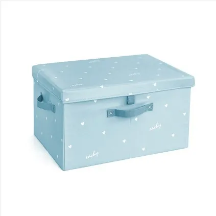 

Over Sized Oxford Cloth Collapsible Clothes Storage Box With Zipper For Miscellaneous And Clothing Storage