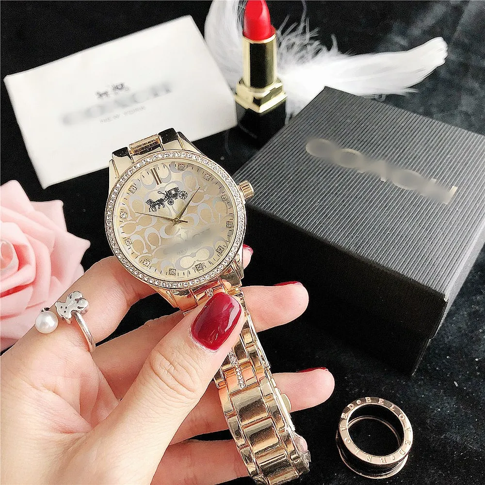 

Good quality cheap price women watch alloy crystal quartz wristwatch casual fashion dress wrist watches free shipping