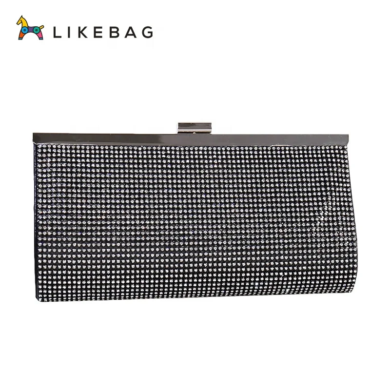 

LIKEBAG hot sale fashion party dinner clutch bag with diamond