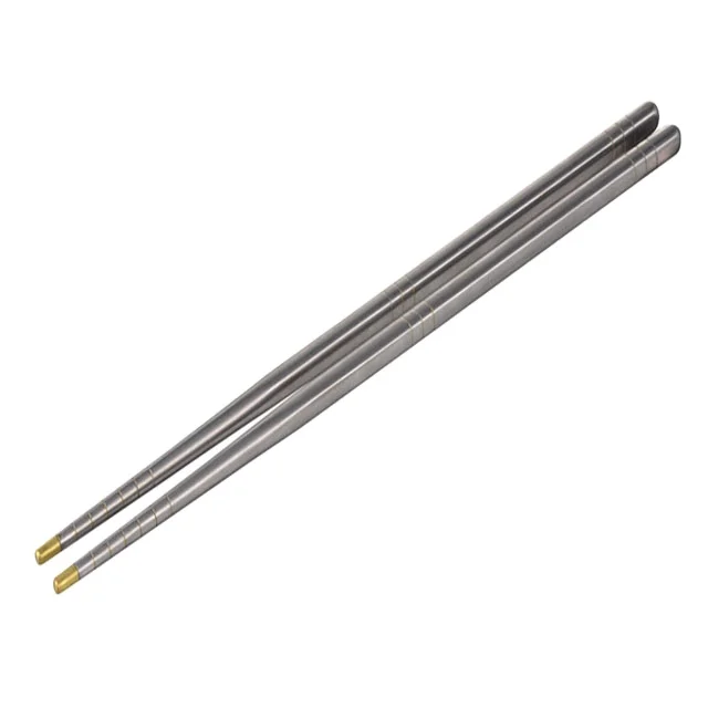 

Eco-Friendly Pure Titanium Chopsticks 4 Pairs in Stock