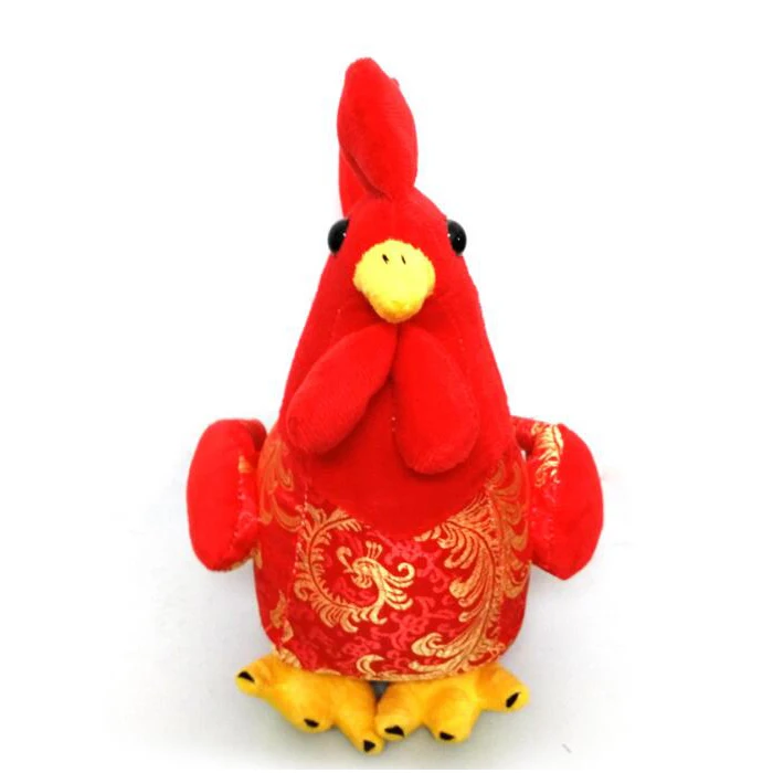 stuffed rooster toy