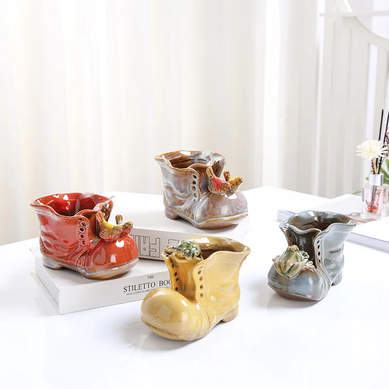 

Wholesale fashionable home decoration ceramic furnishing crafts decoration for home
