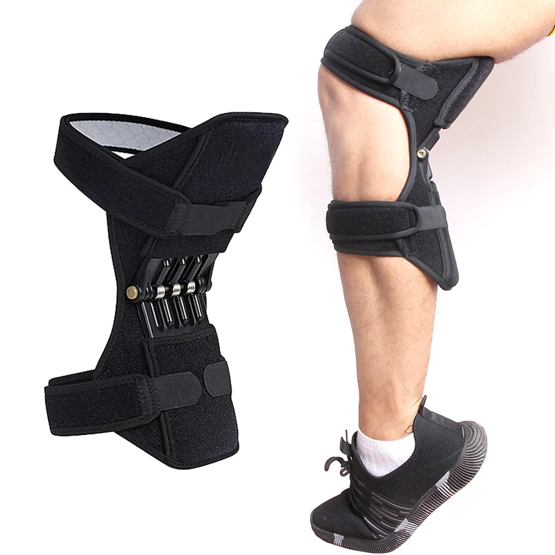 Power Knee Brace Support Power Lifter Knee Booster Stabilized Open