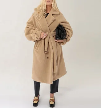 beige winter coat