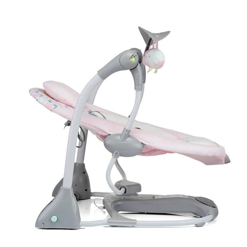 
Top Quality Widespread Most Trustworthy Manufacturer Gross Weight 7Kg Electric Magnetic Swing Cradle Baby Bed With Music 