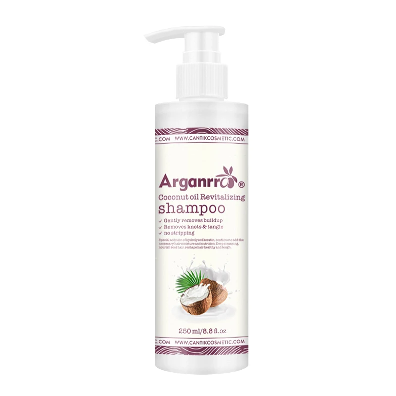 

Arganrro Brand Natural 4B 4C 3C Afro Moisturizing Smoothing Sultfate Hair Care Coconut Shampoo