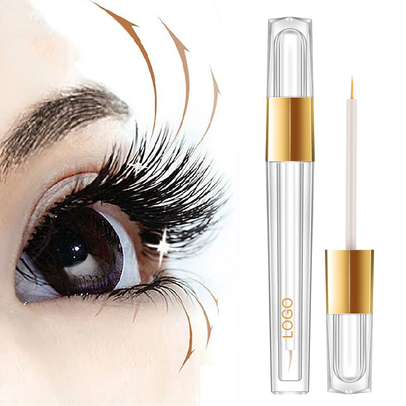 

Private Label 100% Organic Eyelash Growth Serum Thick Eyelashes Lengthening Enhancer Essence Natural Eye Lash Extensions Serum