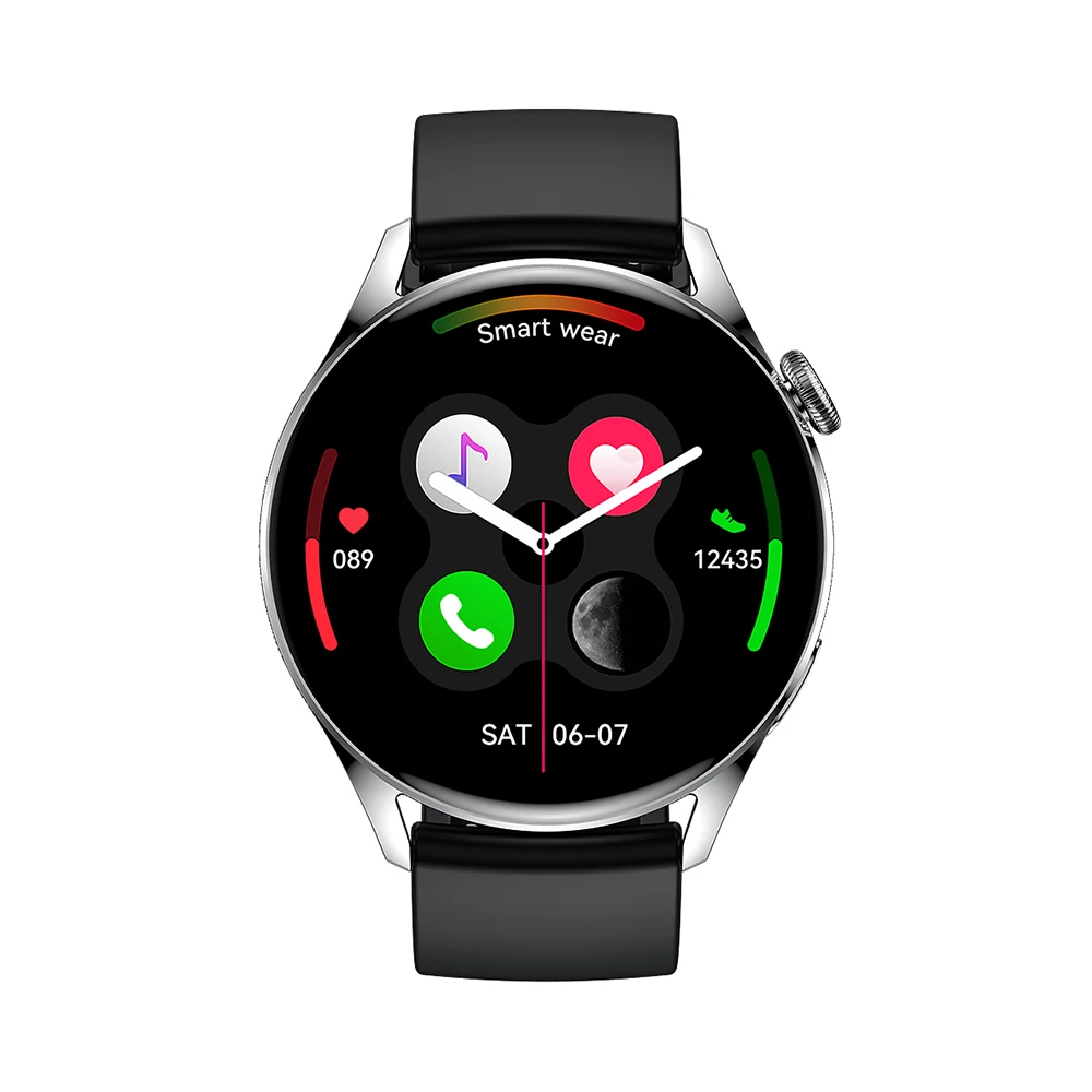 

2021 Luxury New Gt3 Sport Smartwatch Ip68 Waterproof Round Screen Heart Rate Monitoring Smart Watch With Multi-sport Mode -