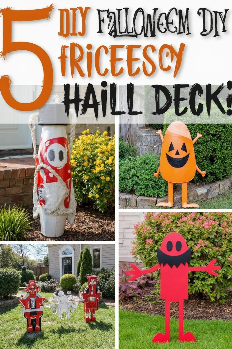 Spider web decorated trees for Halloween yard