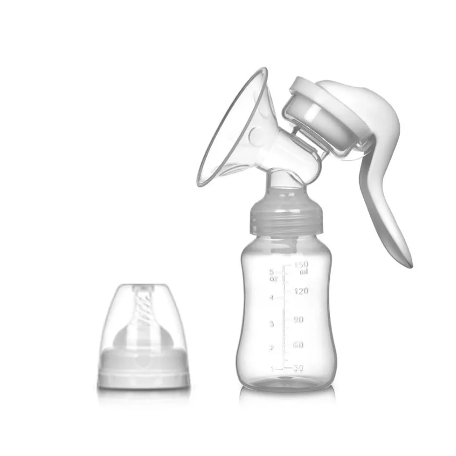 

Adjustable Suction Silicone Hand Pump Breastfeeding Manual Breast Pump milk sucker