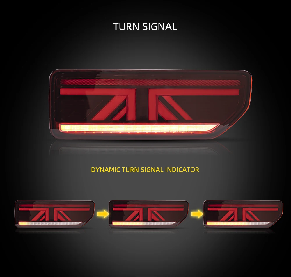 Vland factory car tail light for Jimny tail lamp 2018 2019  full LED rear light with moving signal wholesale price