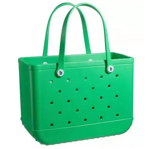 

Factory Direct Sales Of UK&USA New Products Eva Large-Capacity Beach Storage Bag Basket Hole Explosion Style Handbag Y10208