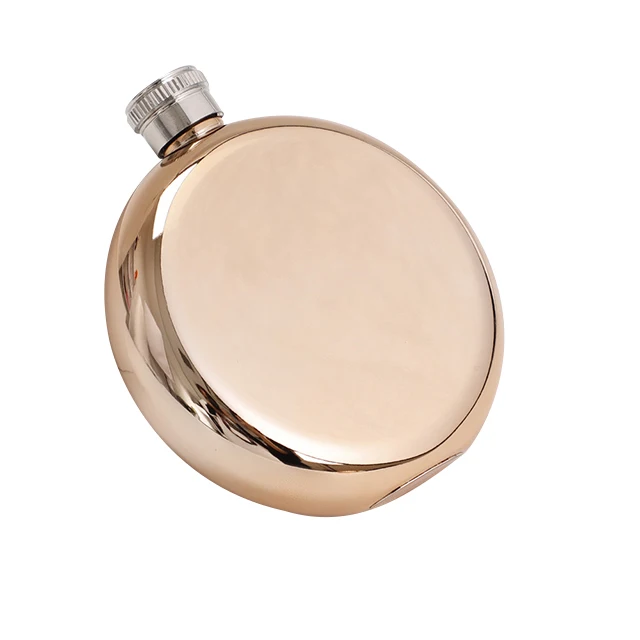 

2019 factory round stainless steel jug 5oz Hip flask