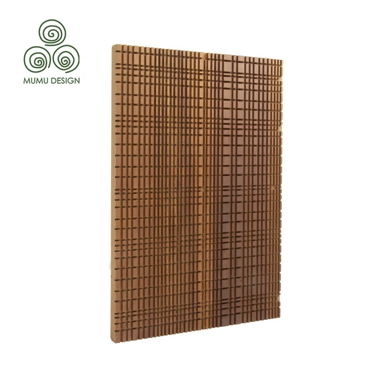 

MUMU Newest Design Inner Decorative Wooden Carved Wall Panels Poplar Wood Grain Board for Decorated