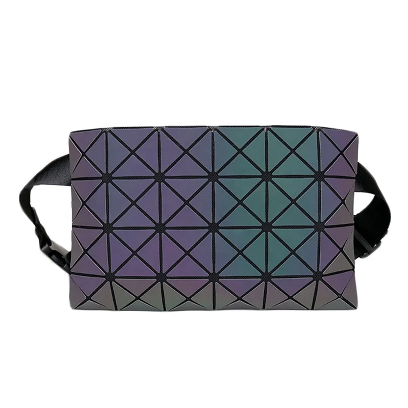 

Hot Sale Fanny Pack Anti-Theft Laser Luminous Geometric Waist Bag