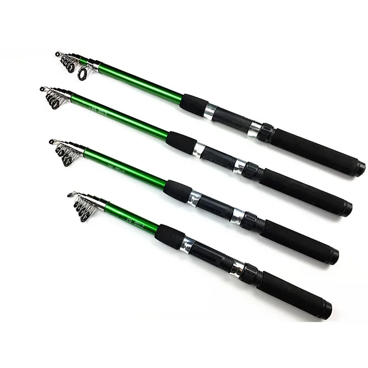 Rotating Portable Freshwater Fishing Rod In Professional Fish Catch