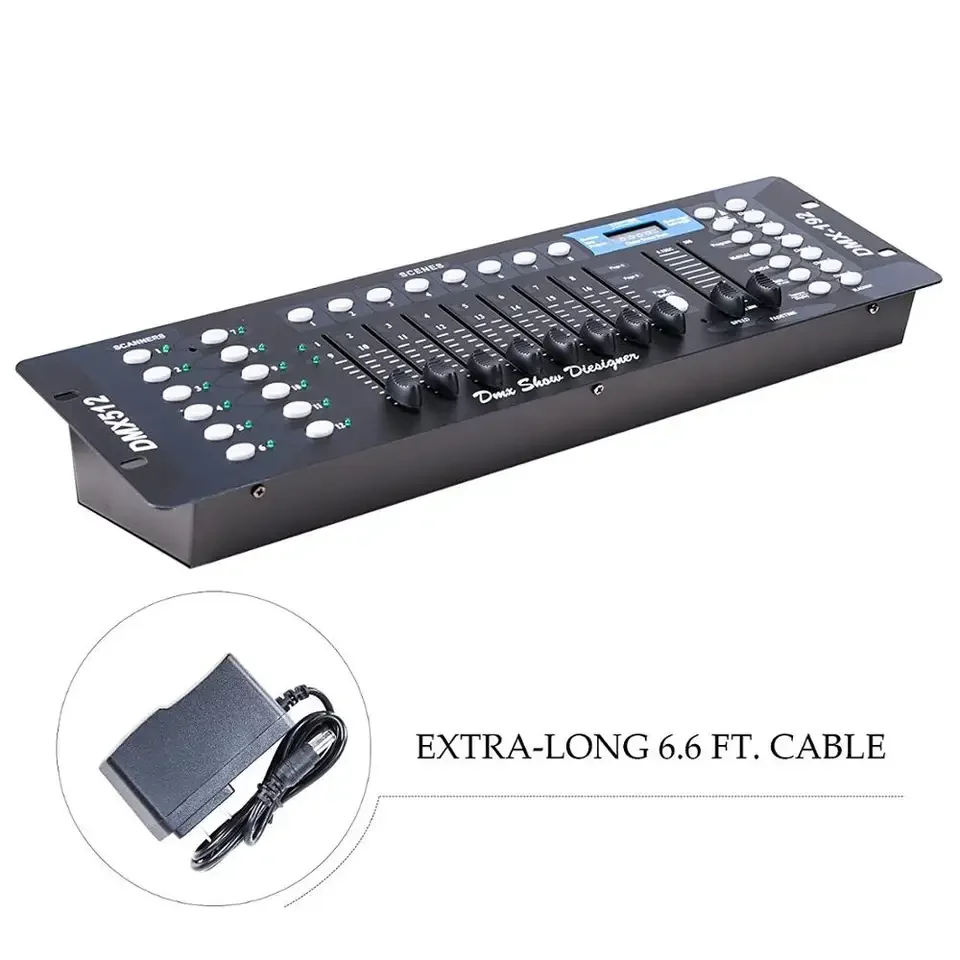 New Stage Effect Mini Dmx 192 Controller Stage Lighting Console for Bar Disco