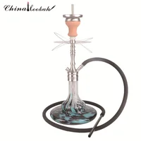 

High quality Germany stainless steel stock hookah with molasses shisha