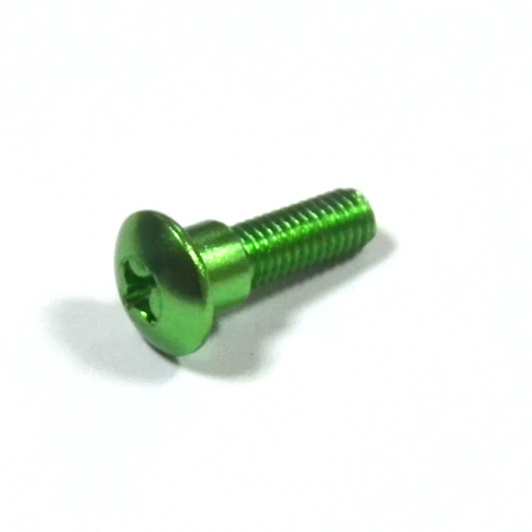 
Color aluminum cap socket countersunk hex head bolts 
