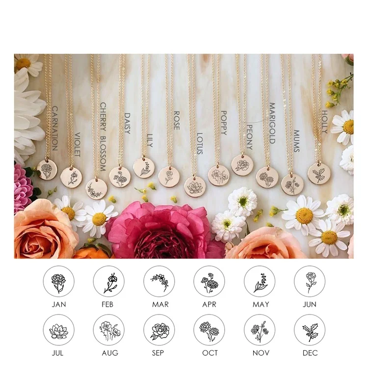 

Trendy Jewerly Plated 14k Rose Gold Pendant Necklace, Gold Name Plate Necklace Plated Custom Jewelry