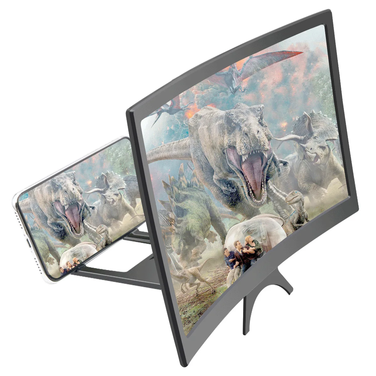 

12 inch Mobile phone amplifier Cell Phone Screen Magnifier amplificador de pantalla Video phone screen amplifier