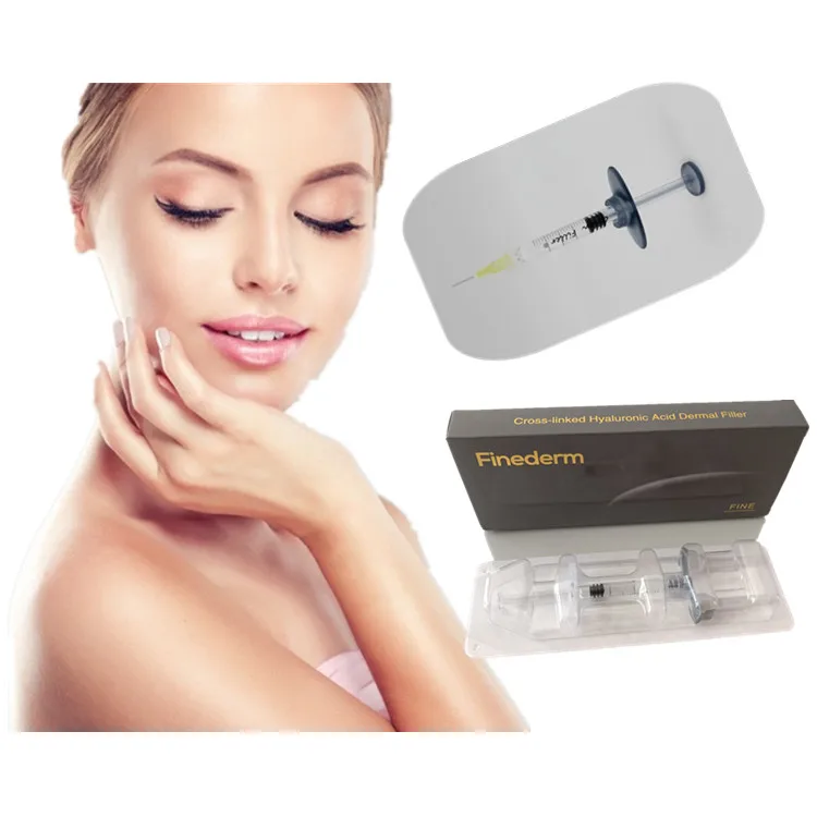 

2ml Fine lines around mouth dermal fillers with lidocane, Transparent
