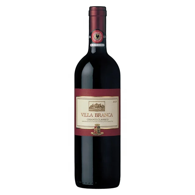 
Italian Chianti Wine 100 cl 12,5% Villa Branca 