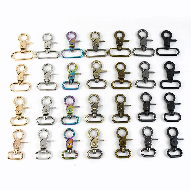 

Meetee H4-1 Luggage Accessory Swivel Lobster Buckle Alloy Belt Buckle for Handbag Clasp Lobster Trigger Clips Snap Bag Hook