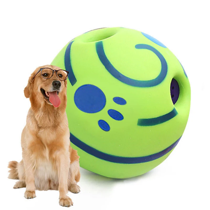 

Hot Selling Custom Logo Interactive Pet Toys Dog Rolling Ball With Sound Pet Chewing Balls For Sale