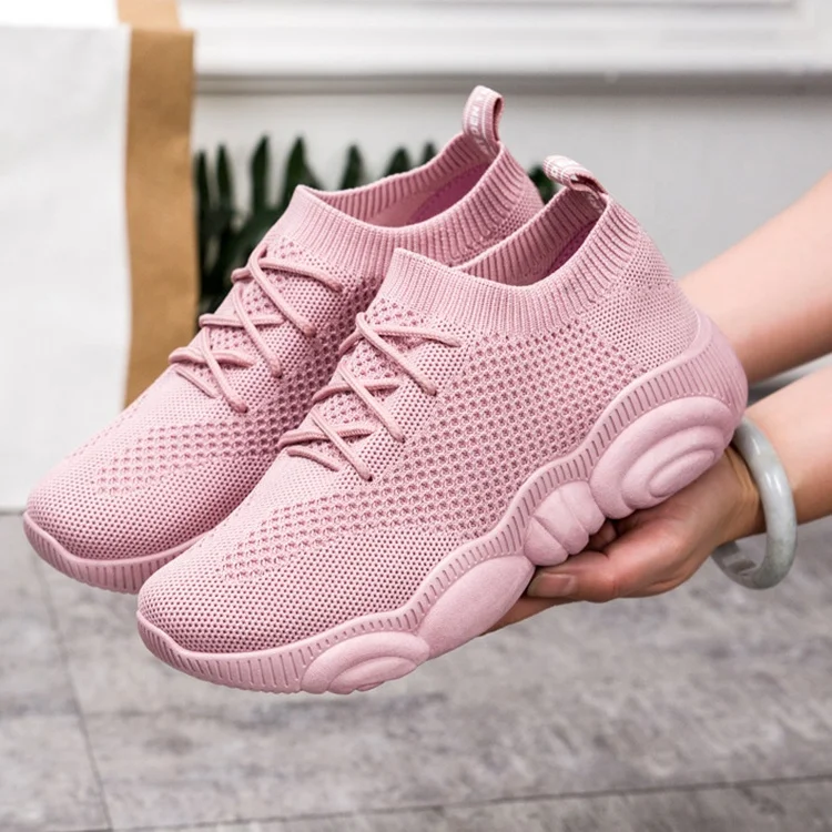 

2021 New Style Ladies Sport Women Sports Shoes Fashion Brand Name Sneaker, White,black,pink