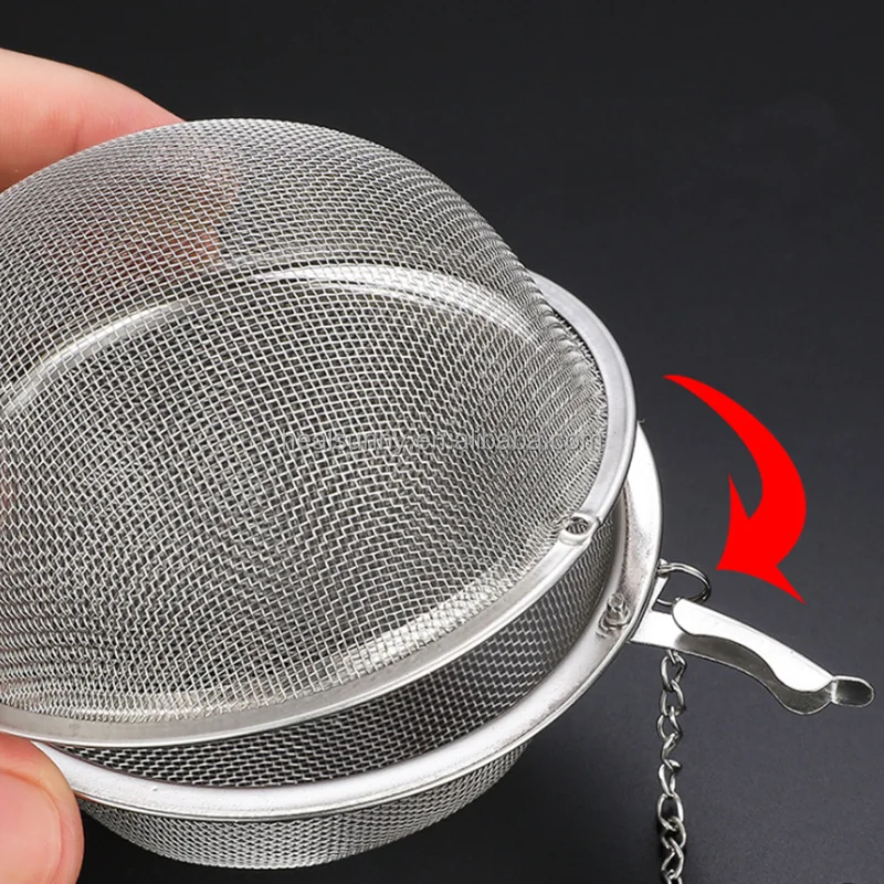 

Stainless steel filter tea ball infuser strainer