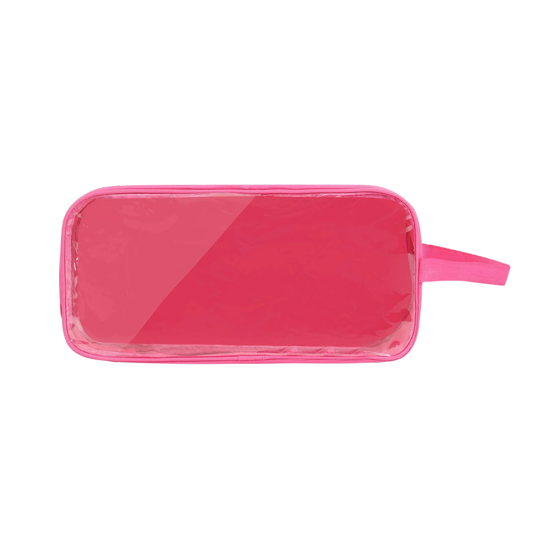 

Fashionable Cosmetic Mesh Bags Polyester with PVC Window Travel Shoe Bag