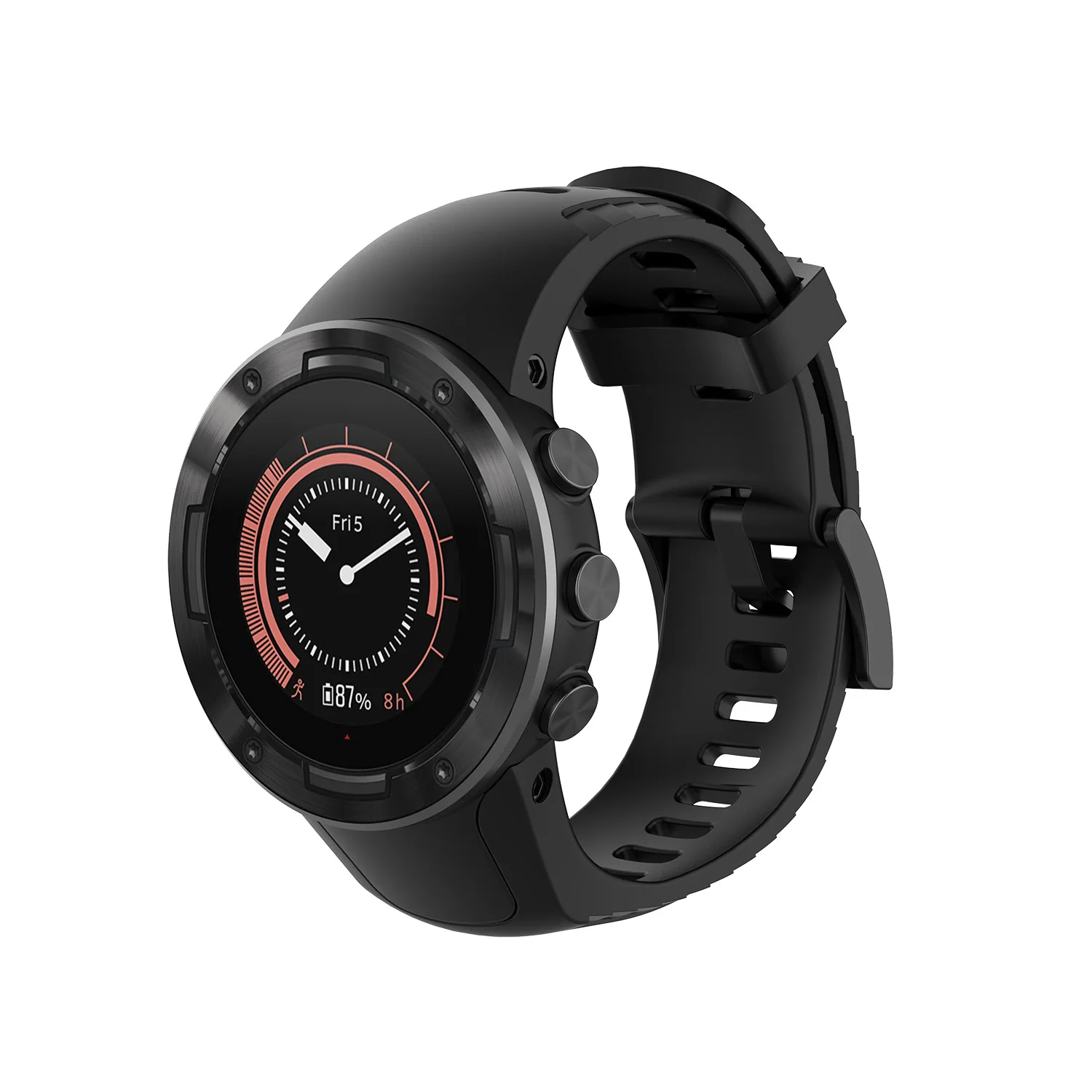 

Silicone Strap Replacement For Suunto 5 Watch Band Fitness Band Wristband For Suunto 5 Outdoor Sport Smart Watch Bracelet, 7 colors