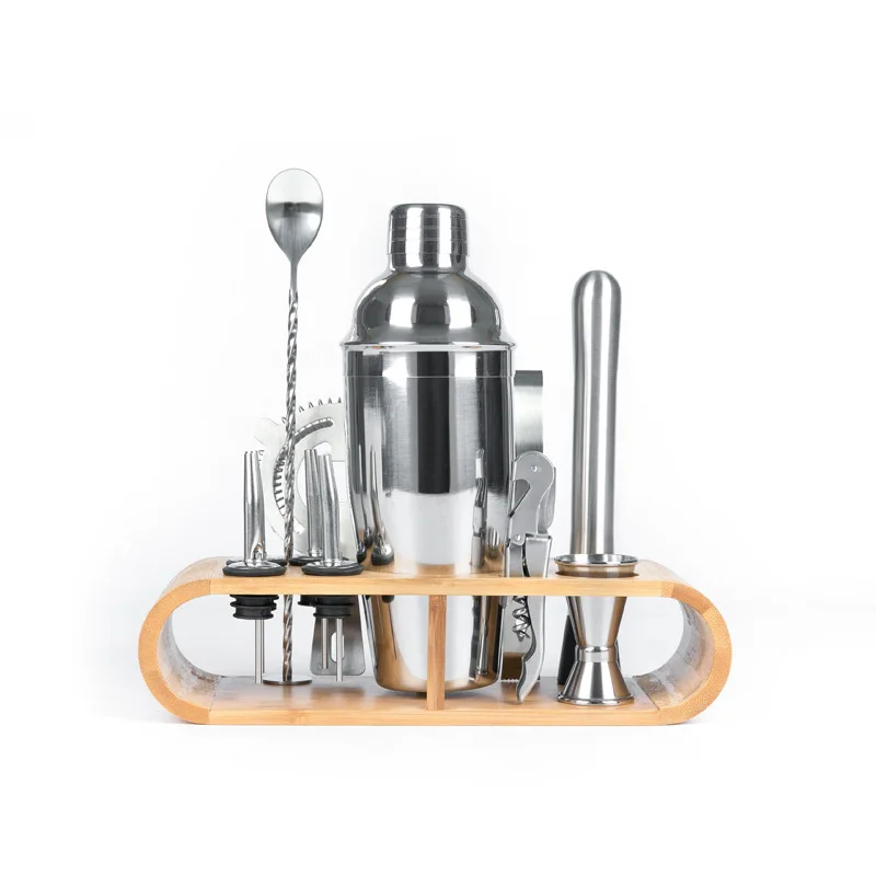 

Professional Bar Tool Kit Stainless Steel Cocktail Shaker Set