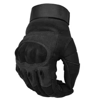 

Military Soft Knuckle Tactical Gloves Motorcycle Riding Gloves Army Airsoft Full Finger Gloves Black