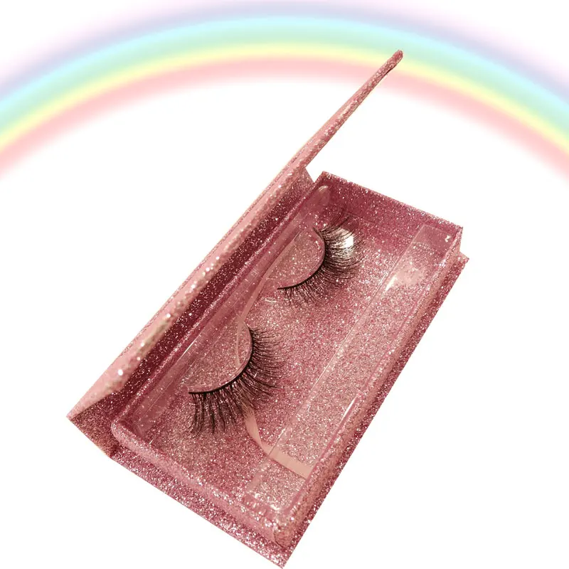 

Wholesale direct supply false eyelashes real mink eyelash 3d custom packaging, Nature color black