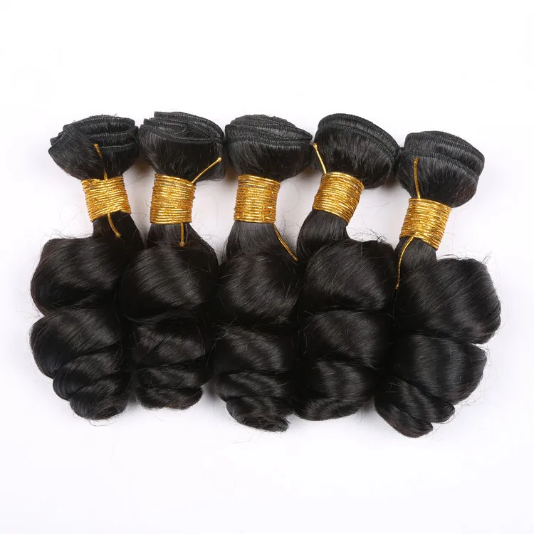 

9A Grade Virgin Remy Peruvian Hair Extension Loose Wave Hair Weave