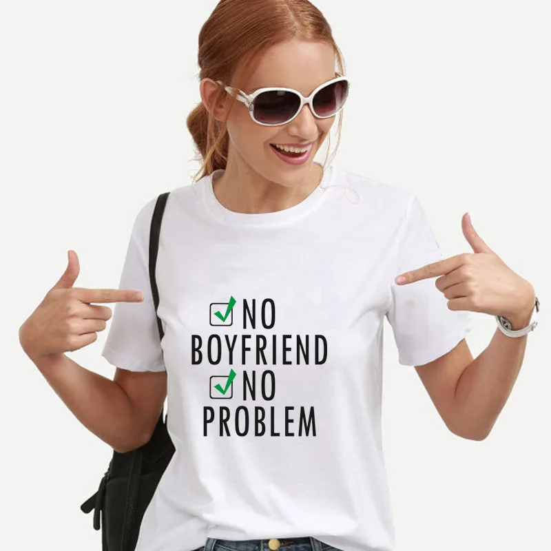 

Hot Sale Fashion Women Short Sleeve Graphic Print Tee Tops Words Print White Harajuku T-shirts