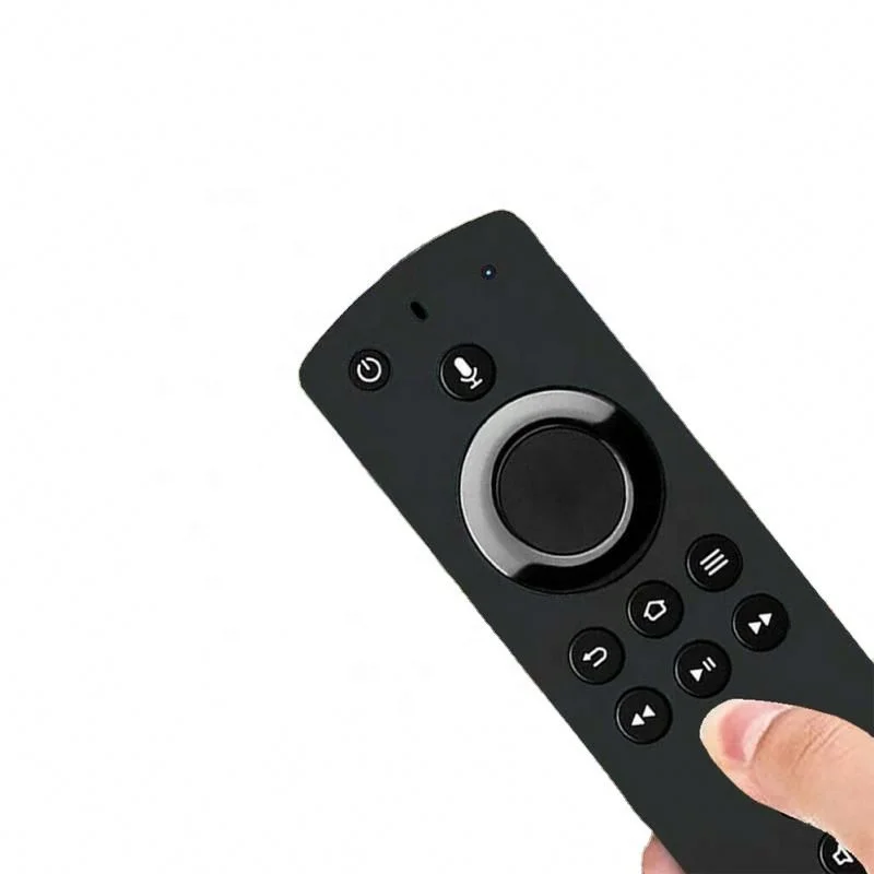 

Decorative Anti-Scratch Remote Control Amazon Fire Tv Stick 4K Cover Silicone Protective Full For, Black, blue, red,purple.yellow,green