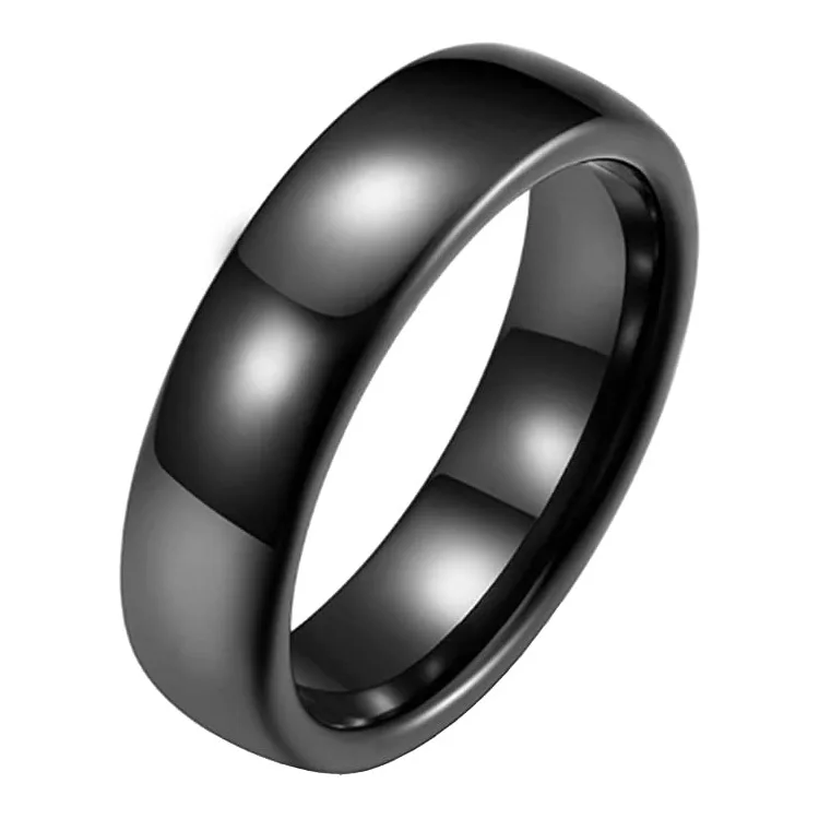 

Fashion stall trinkets Magnetic Hematite magnetite ring Reflection ring Men's and women's rings in bulk Girl fine jewelry