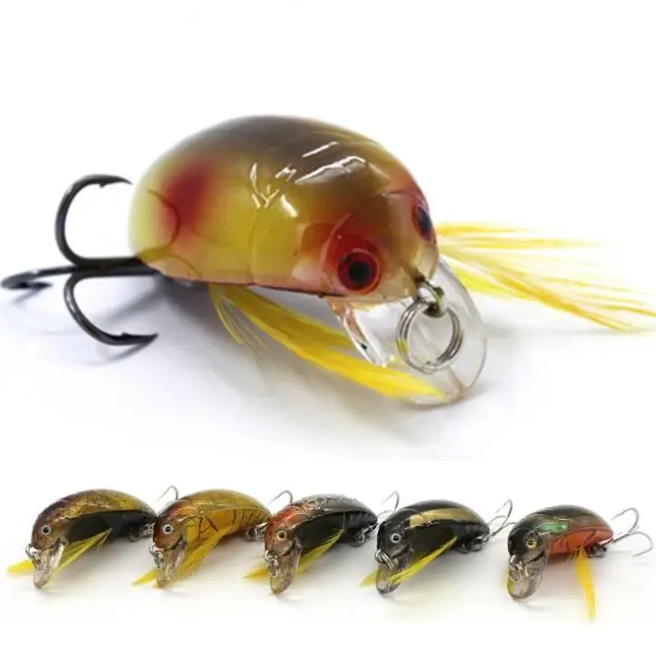 

Gorgons leurre de peche 40mm 4g Cicada Bait Bug lure Insect Aiko sea beetit crank bait Fishing lure