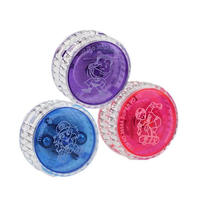 Wholesale LED Flashing YOYO Ball Classic Kid Toys Custom Logo