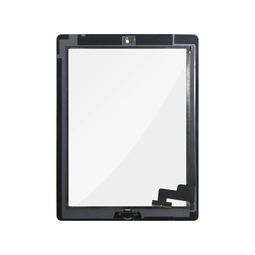 

For iPad 2 Outer Glass for iPad2 Screen Touch A1395 Digizer A1396 A1397 Touch Digitizer Sensor With/Without Key, Black/white