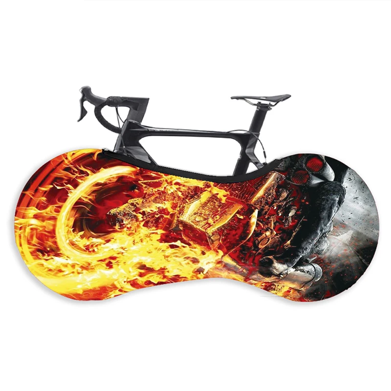 

2021 Waterproof Bicycle Outdoor Mtb Road Protector Wheels Cover Dust-Proof Protective Gear Storage Bag For Rain Cover Bike