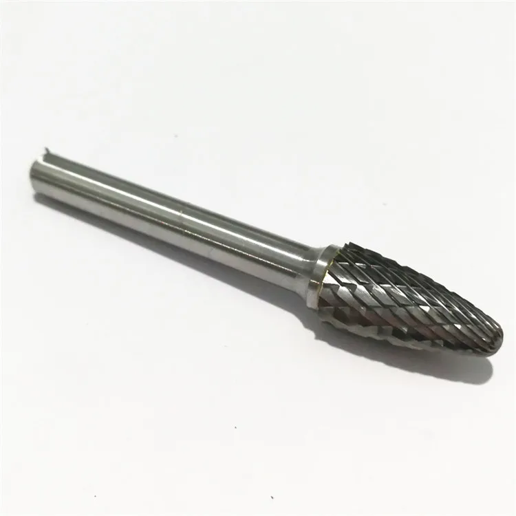  Power Tool Rotary Files F Shape 6mm Tungsten Carbide Burr 