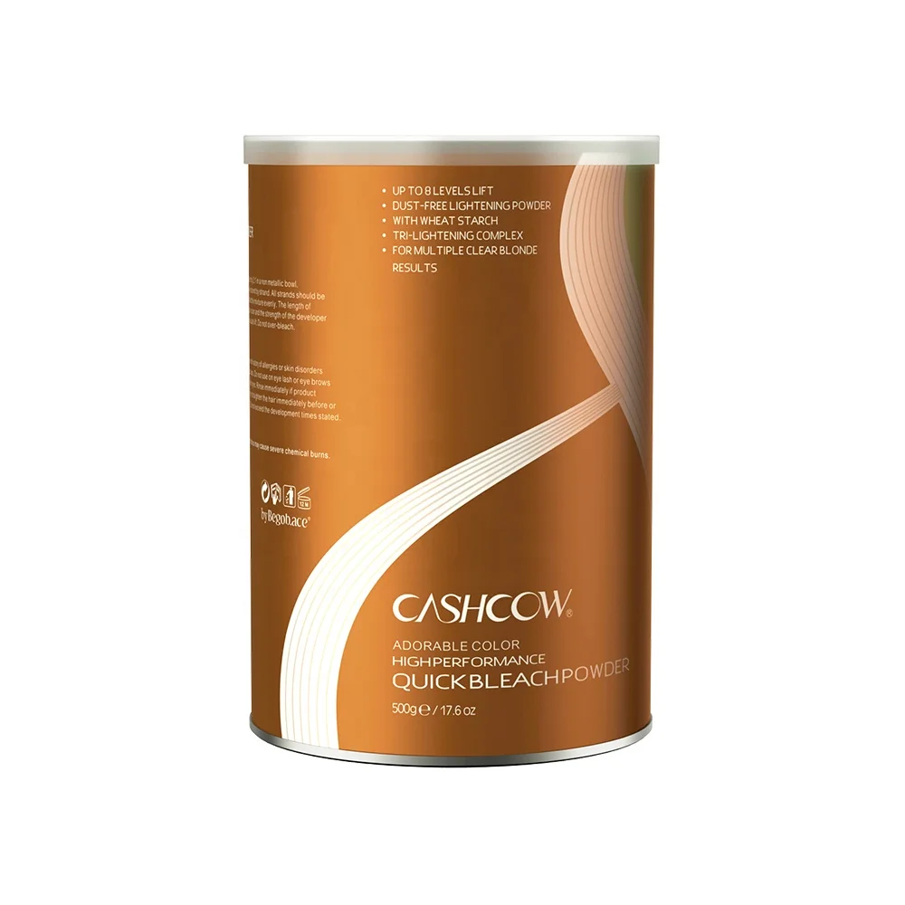 

Private label BEGOBACE Cashcow Hair Salon use quick bleach hair color powder